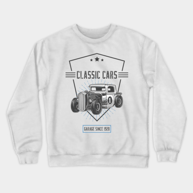 Hot Rod Classic Crewneck Sweatshirt by monsalveautos