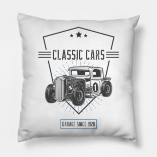 Hot Rod Classic Pillow