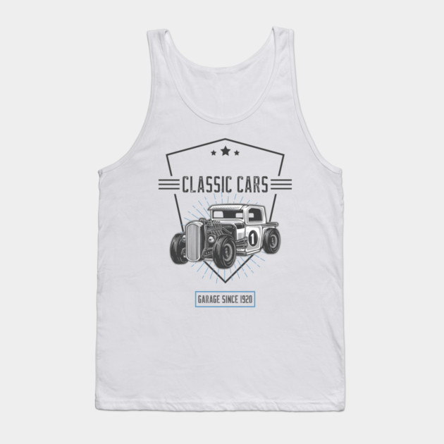 Hot Rod Classic Tank Top by monsalveautos