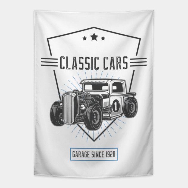 Hot Rod Classic Tapestry by monsalveautos