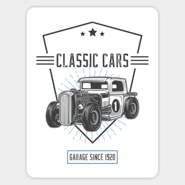 Cassic Car Magnet by monsalveautos
