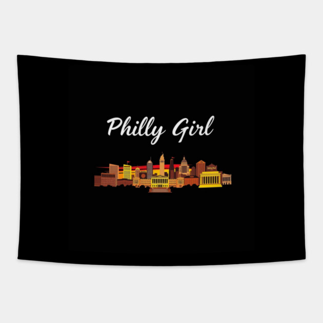 Official Philly Girl Tapestry by D. John's Store