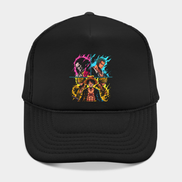 One Piece Characters Dynamic Split Panel Design by ArtfulUniverse