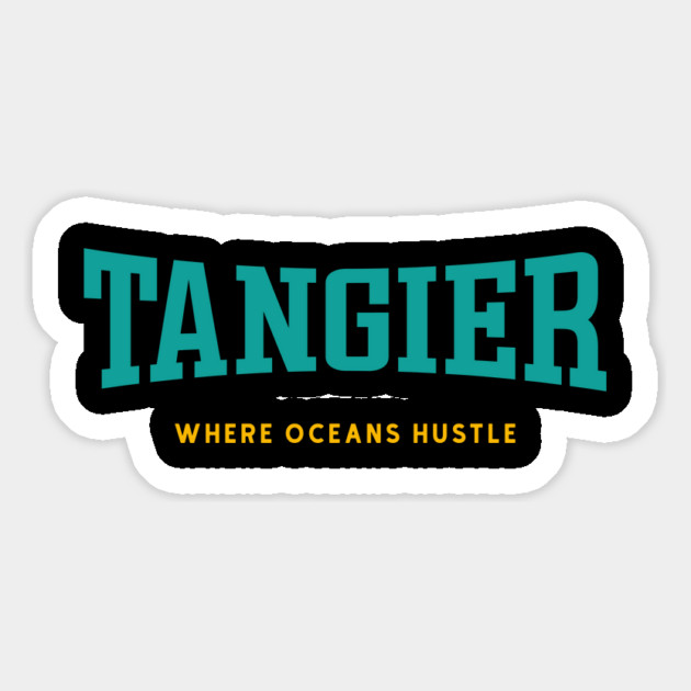 Tanger Where Oceans Hustle – North Moroccan Coastal City Magnet by Ahmed's Store 1