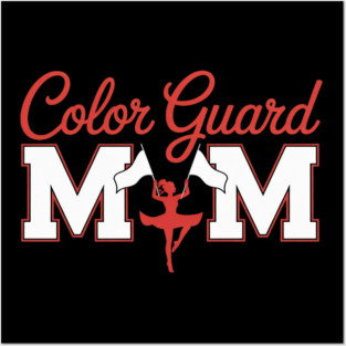 Winter Color Guard Color Guard Mom Posters and Art
