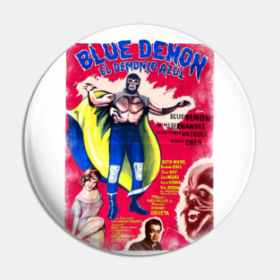 Blue Demon, Demonio Azul Pin