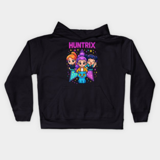 Kpop Demon Hunters Fanart, Hot Girl Cartoon Music Movie fan Youth Kids Hoodie