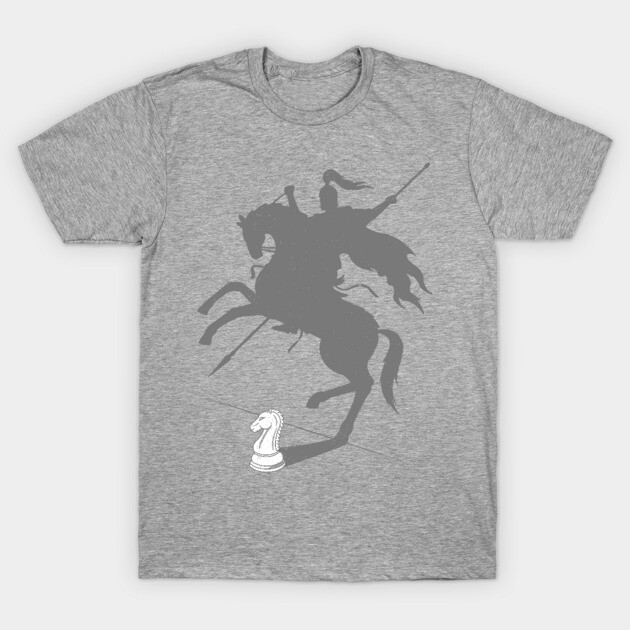 Think Big / Chess T-Shirt by Grant_Shepley