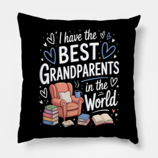Happy Grandparents Day Pillow