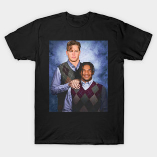 Joe Burrow Jamarr Chase Step Brothers T-Shirt