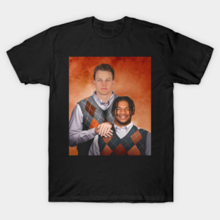Joe Burrow Jamarr Chase Step Bros T-Shirt