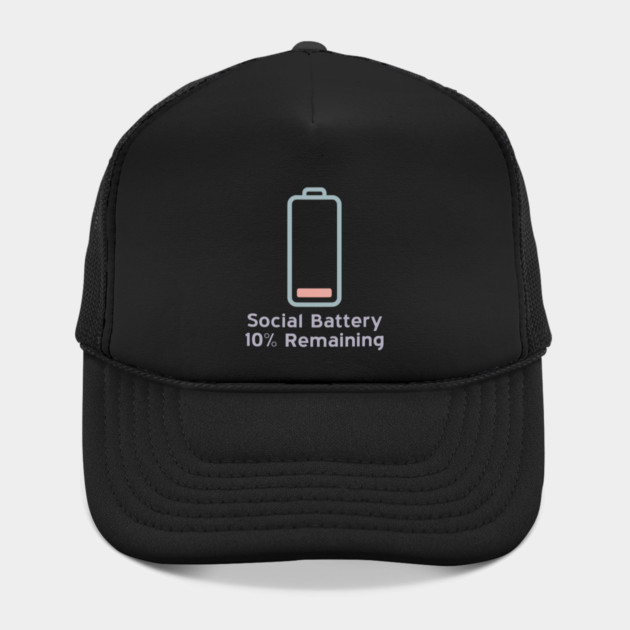 Social Battery — 10% Remaining by Fauzi's Store