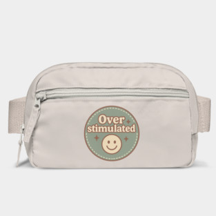 Embroidered Overstimulated Bag