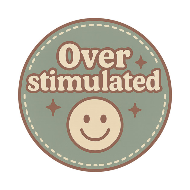 Embroidered Overstimulated by Fauzi's Store