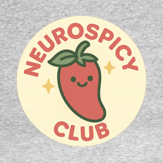 Neurospicy Club (Chili Badge) by Fauzi's Store
