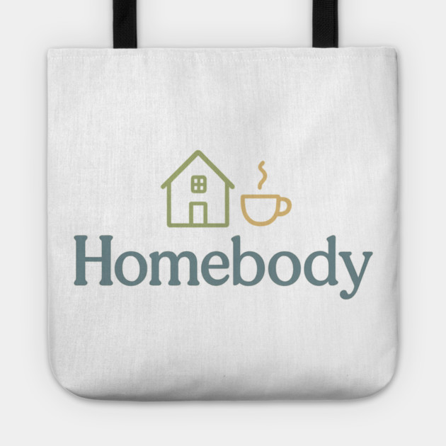 Homebody (Introvert Cozy) Tote by Fauzi's Store
