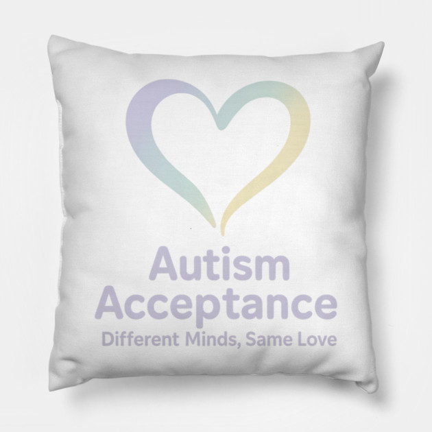 Autism Acceptance Pillow by Fauzi's Store