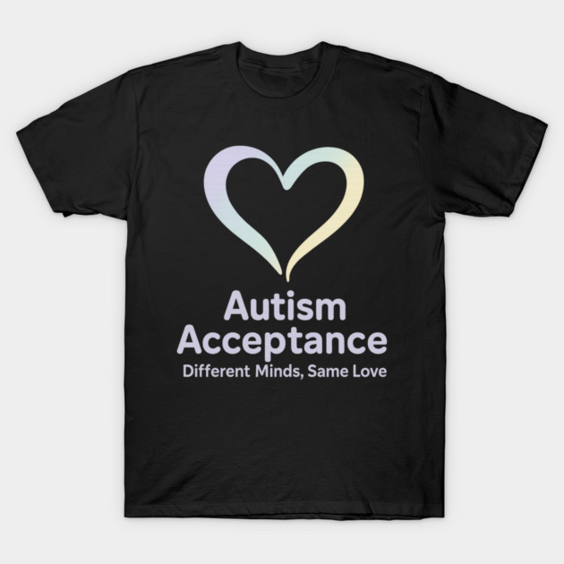 Autism Acceptance T-Shirt by Fauzi's Store