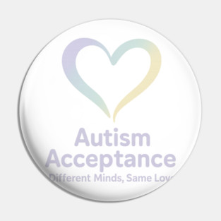 Autism Acceptance Pin