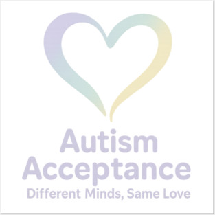 Autism Acceptance Posters and Art