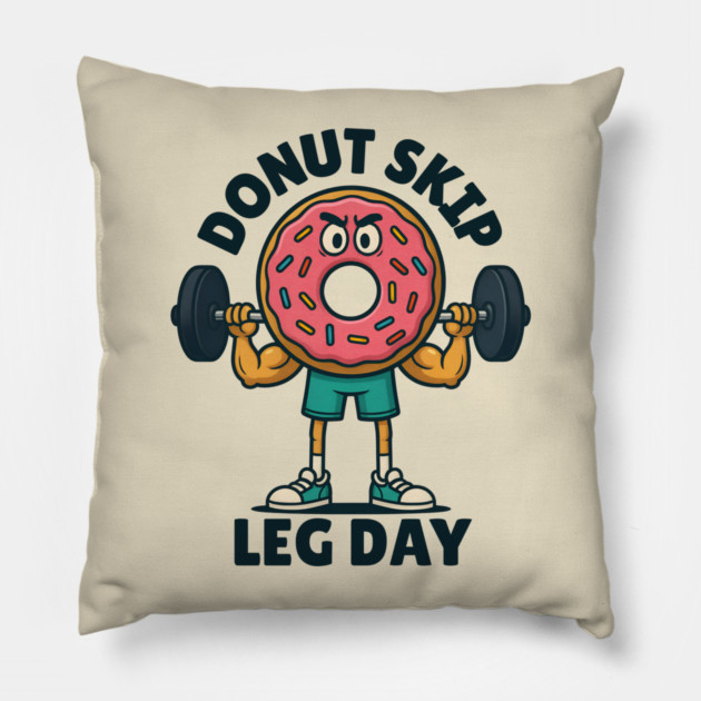 Donut Skip Leg Workout Pillow by The WYLD Tribe