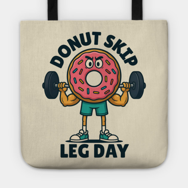 Donut Skip Leg Workout Tote by The WYLD Tribe