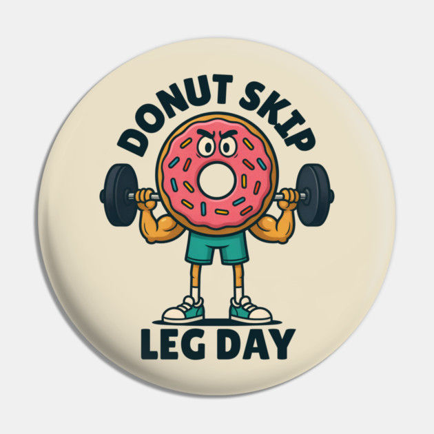 Donut Skip Leg Workout Pin by The WYLD Tribe
