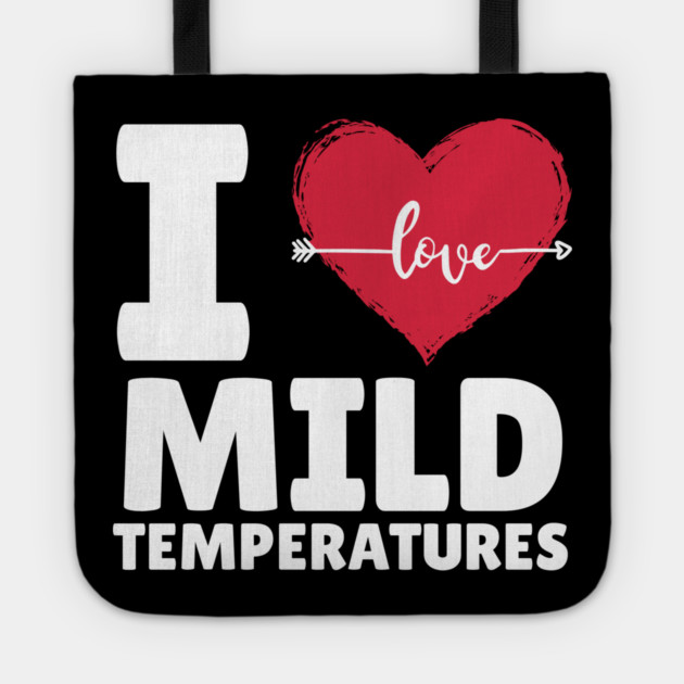 I Heart Mild Temperature Tote by The WYLD Tribe