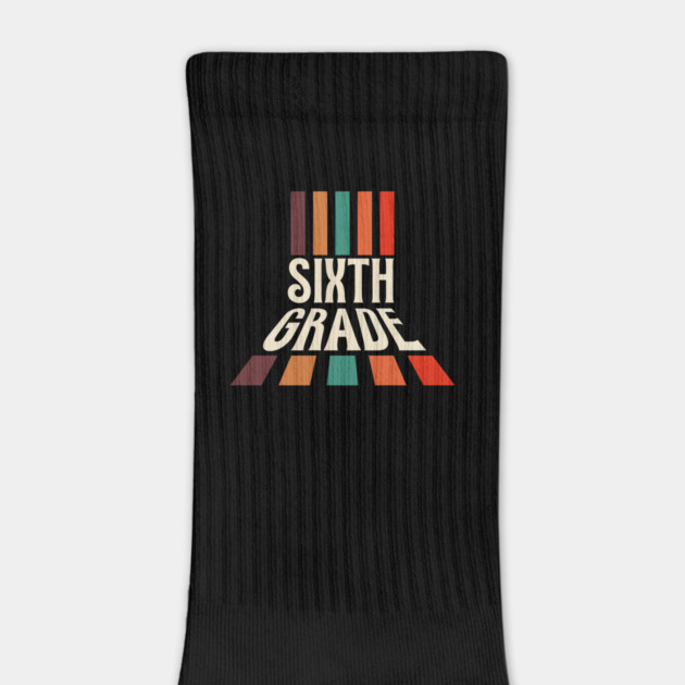 Retro Sixth Grade Teacher by The WYLD Tribe