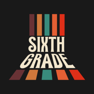 Retro Sixth Grade Teacher T-Shirt