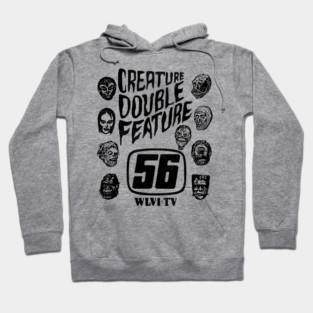 Creature Double Feature Classic Monsters Hoodie