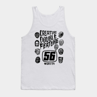 Creature Double Feature Classic Monsters Tank Top