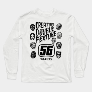Creature Double Feature Classic Monsters Long Sleeve T-Shirt
