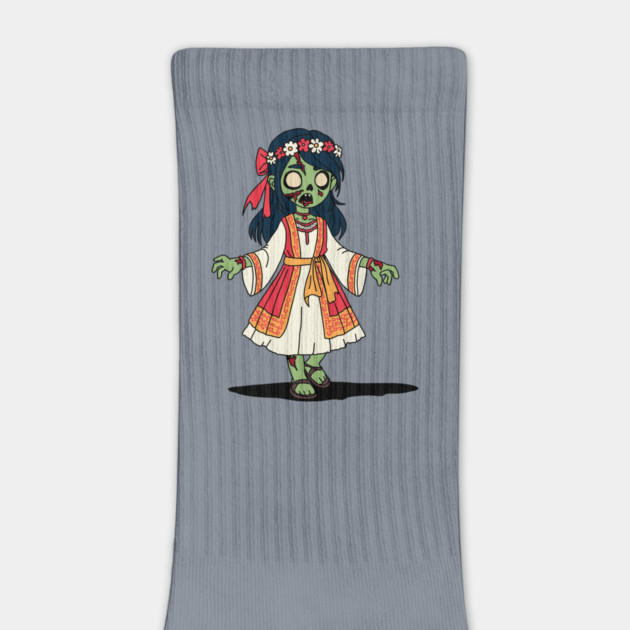 Cute Greek Zombie Girl by H. R. Sinclair