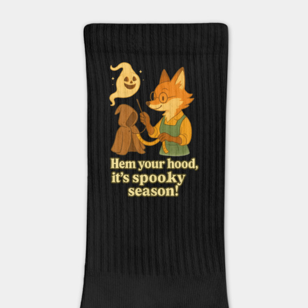 Hem Your Hood, It’s Spooky Season | Fox Tailor Halloween by Anne Lee