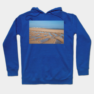 Druridge Bay in Northumberland Hoodie