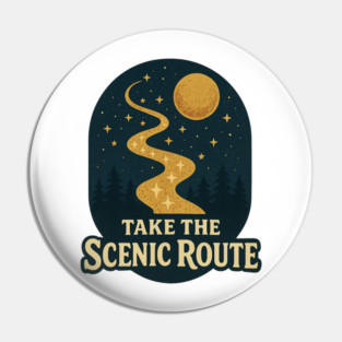 The Scenic Route Pin