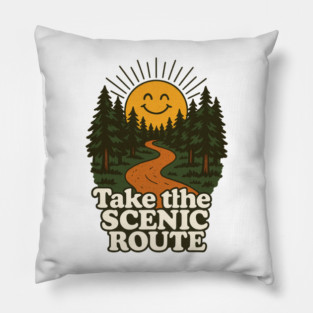 The Scenic route Pillow
