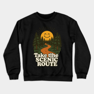 The Scenic route Crewneck Sweatshirt