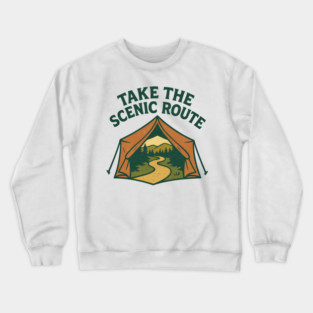 Scenic route Crewneck Sweatshirt