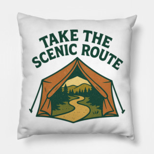 Scenic route Pillow