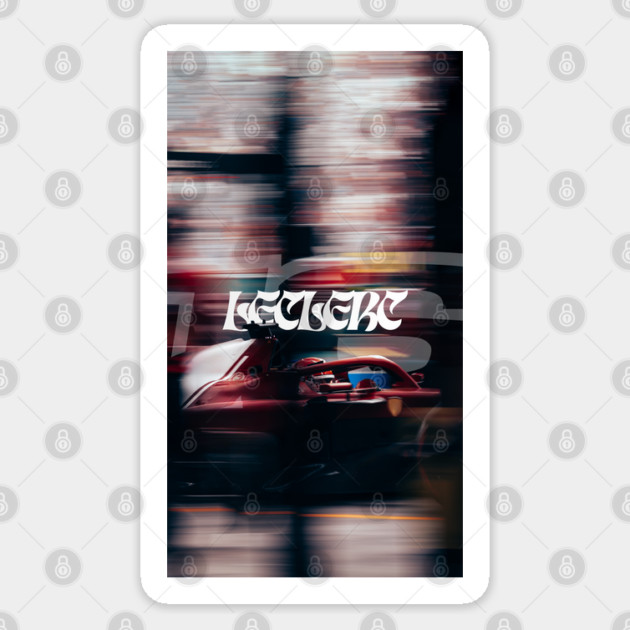 Charles Leclerc - Speed Sticker by krynxr@gmail.com