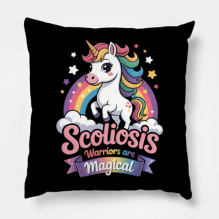 Scoliosis Surgery Recovery Cute Unicorn Pillow