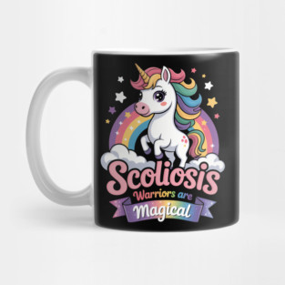 Scoliosis Surgery Recovery Cute Unicorn Mug