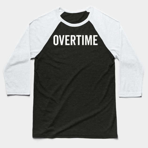Overtime Baseball T-Shirt by Frank Ring