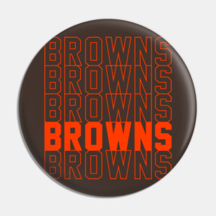 BROWNS Pin