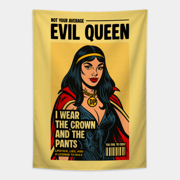 EVIL QUEEN Tapestry by artslaves