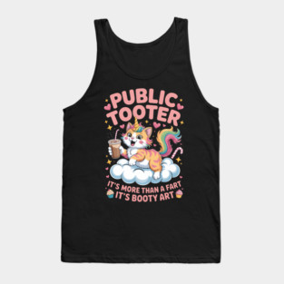 Funny Inappropriate Embarrassing Humor Cat Lovers Tank Top