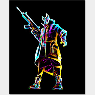 Fortnite art Posters and Art