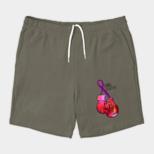 Fibro Fighter (black font) Shorts